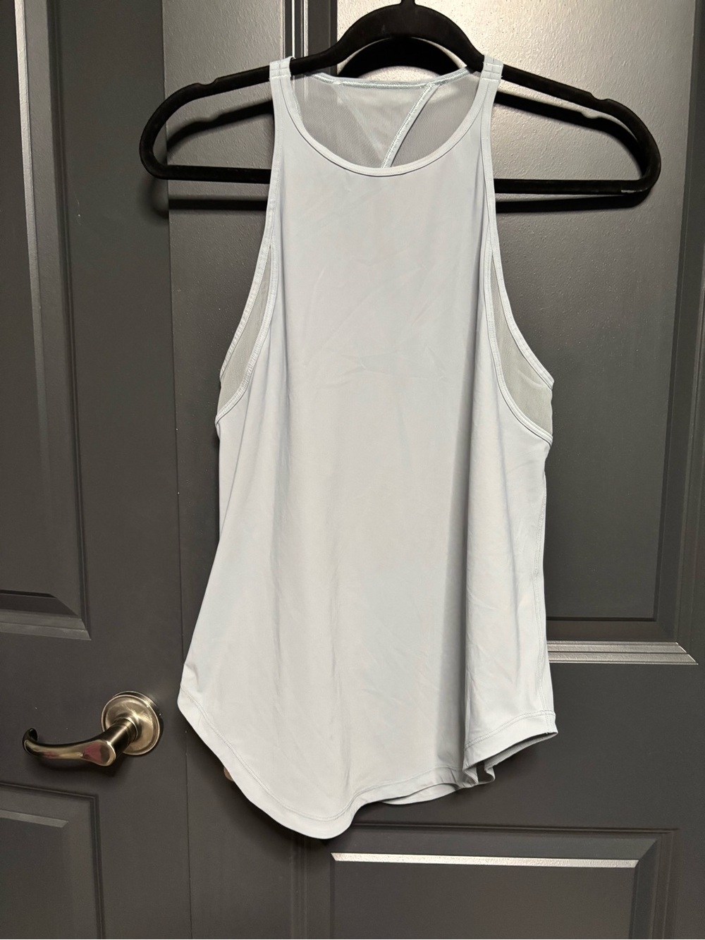 lululemon athletica Light Blue Racerback Performance Tank